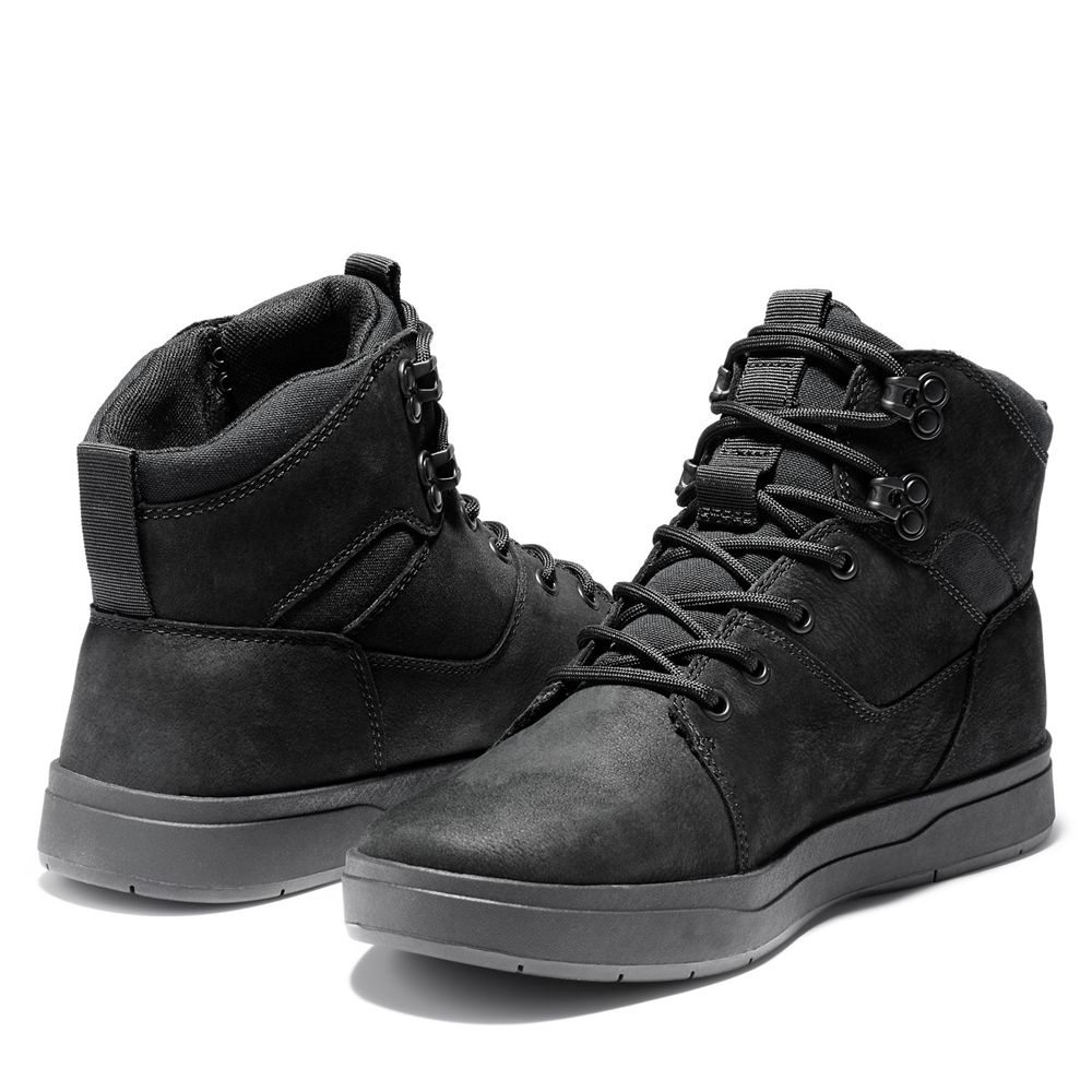 Botas Chukka Masculino - Timberland Davis Square - JGTQF7904 - Pretas